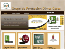 Tablet Screenshot of iocformacion.com